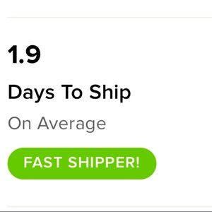 FAST SHIPPER! 📦 🚚